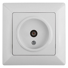 ТВ-розетка ЭРА Intro Solo белый 4-301-01 Б0043368