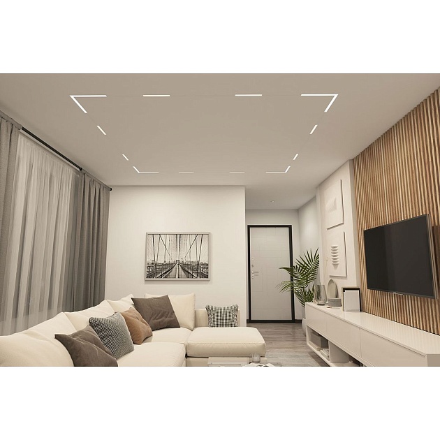 Трековый светодиодный светильник Denkirs Smart Linear DK8014-WH изображение 5 Трековый светодиодный светильник Denkirs Smart Linear DK8014-WH Фото № 5