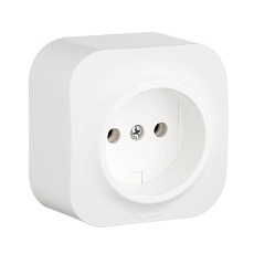 Розетка 2К Legrand Quteo 16A 250V белая 782210
