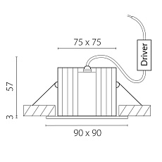 Светильник светодиодный уличный Ciclone Lightstar 385236 1