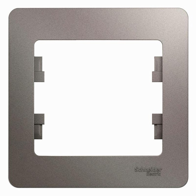 Рамка 1-постовая Systeme Electric Glossa платина GSL001201 изображение 1 Рамка 1-постовая Systeme Electric Glossa платина GSL001201 Фото № 1