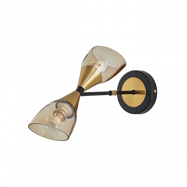 Бра Arte Milano Neapolis76708 276708/2B BK/GD изображение 1 Бра Arte Milano Neapolis76708 276708/2B BK/GD Фото № 1