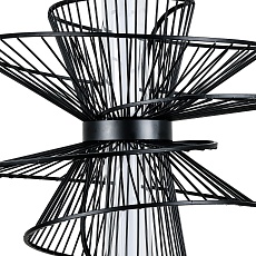 Подвесной светодиодный светильник Indigo Elementi 10021/1P Black V000097L 1