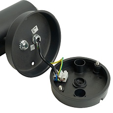 Светильник садово-парковый Feron DH046-B, Техно на стену, 18W E27 230V, черный 51526 5