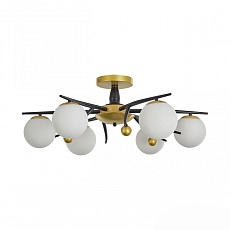 Потолочная люстра Arte Milano Neapolis73408 273408/6 BK/GD