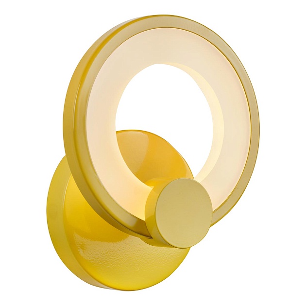 Настенный светильник iLedex Ring A001/1 Yellow изображение 1 Настенный светильник iLedex Ring A001/1 Yellow Фото № 1