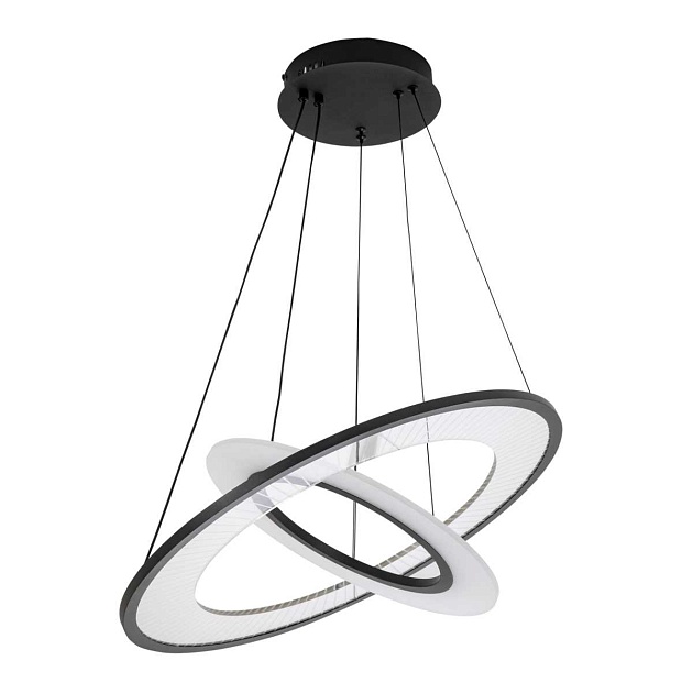 Подвесной светильник LED4U L5050-60-40 BK Фото № 1