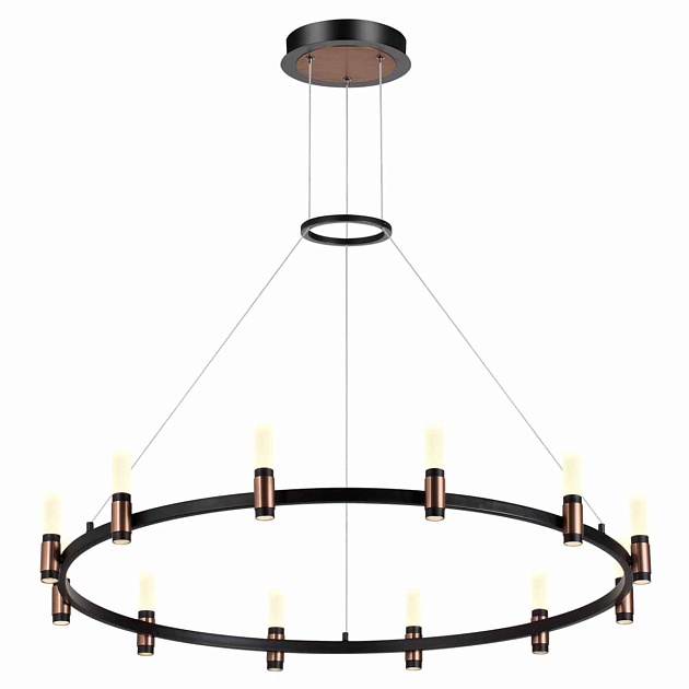 Подвесная светодиодная люстра Odeon Light Candel 5009/48L изображение 2 Подвесная светодиодная люстра Odeon Light Candel 5009/48L Фото № 2