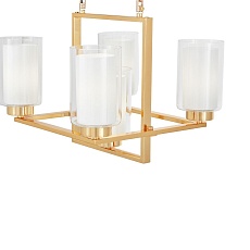 Подвесная люстра Lumina Deco Lino LDP 1239-5 F.GD 1