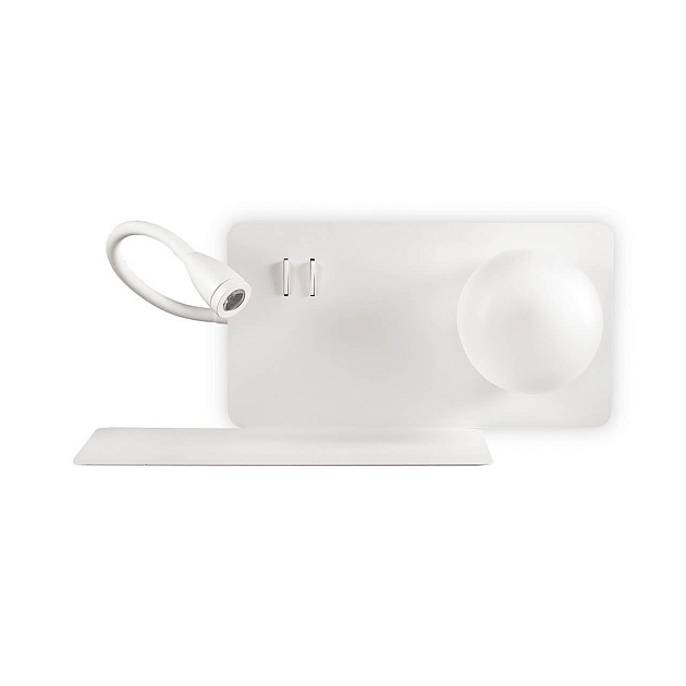 Бра Ideal Lux Book-1 Ap Bianco 174792 Фото № 2