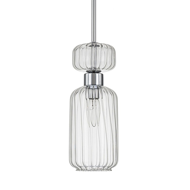 Подвесной светильник Escada Gloss 1141/1S Chrome/Clear изображение 3 Подвесной светильник Escada Gloss 1141/1S Chrome/Clear Фото № 3