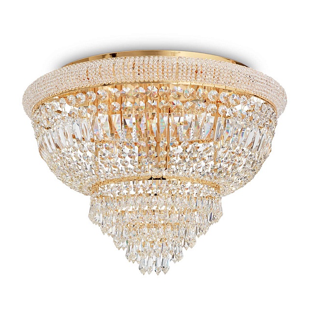Потолочная люстра Ideal Lux Dubai PL24 Ottone 243498 Фото № 1