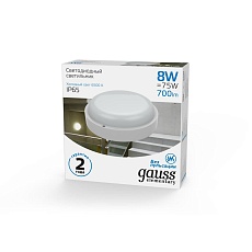 Потолочный светодиодный светильник Gauss Сауна 126411308 4