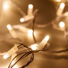 Уличная светодиодная гирлянда Ardecoled нить 230V теплый белый ARD-String-Pro-10000-White-100Led-Std Warm 025839 2