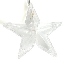 Светодиодная гирлянда Feron Занавес Звездочки 230V разноцветная 8 режимов CL25 48609 2