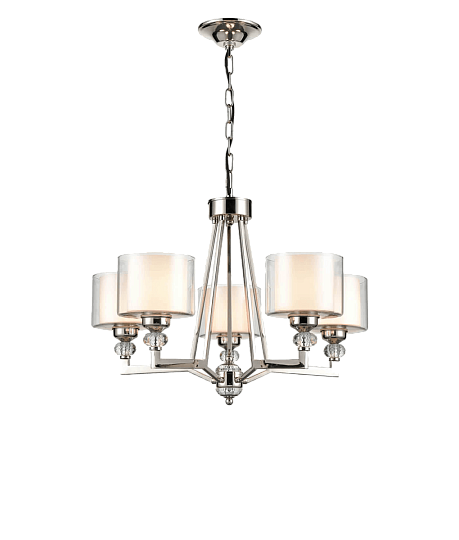 Подвесная люстра Vele Luce Lotus VL1053L05 изображение 7 Подвесная люстра Vele Luce Lotus VL1053L05 Фото № 7