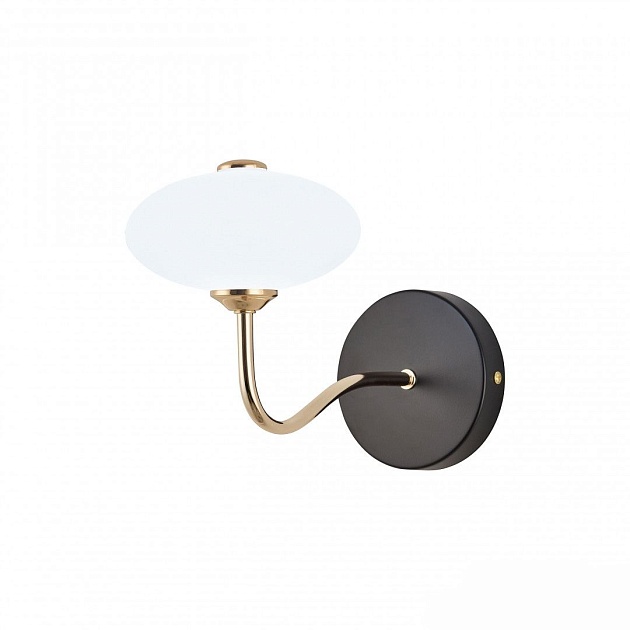 Бра Arte Milano Neapol73908 273908/1B BK/GD изображение 1 Бра Arte Milano Neapol73908 273908/1B BK/GD Фото № 1