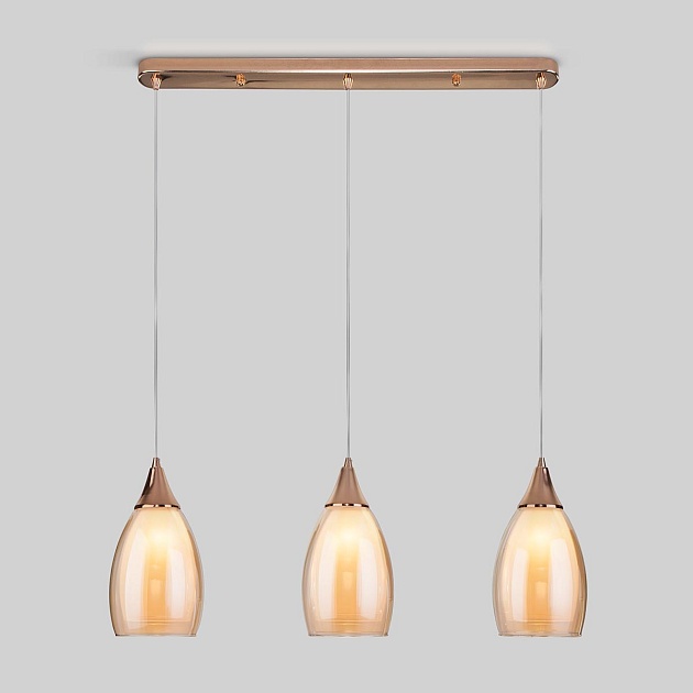 Подвесной светильник Eurosvet Cosmic 50285/3 золото Фото № 1