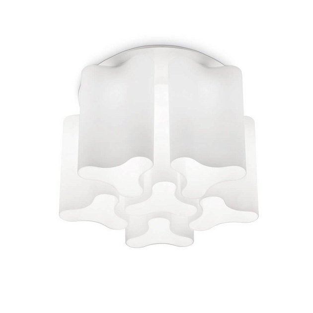 Потолочная люстра Ideal Lux Compo PL6 Bianco 125503 изображение 1 Потолочная люстра Ideal Lux Compo PL6 Bianco 125503 Фото № 1