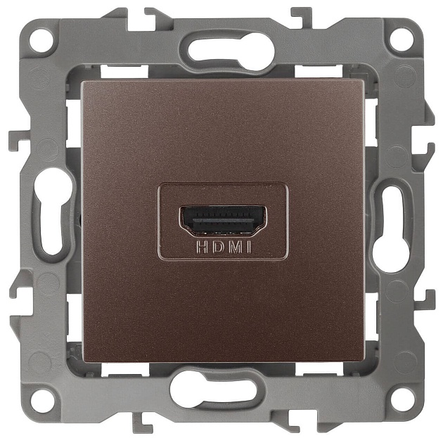 Розетка HDMI ЭРА 12 12-3114-13 Б0027488 изображение 1 Розетка HDMI ЭРА 12 12-3114-13 Б0027488 Фото № 1