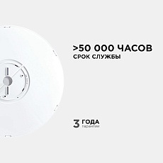 Настенно-потолочный светодиодный светильник Apeyron Spin 18-136 5