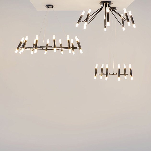 Потолочная люстра Maytoni Vigo MOD620CL-16B изображение 2 Потолочная люстра Maytoni Vigo MOD620CL-16B Фото № 2