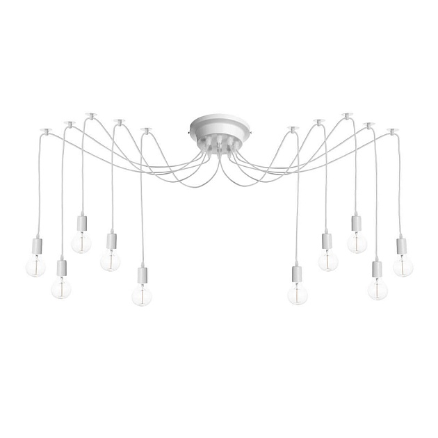Подвесная люстра Loft IT Spider Loft1162W/10 изображение 2 Подвесная люстра Loft IT Spider Loft1162W/10 Фото № 2