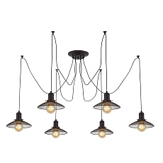 Подвесная люстра Citilux Эдисон CL451062 4