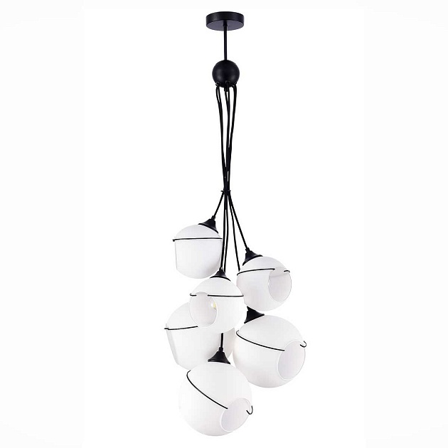 Подвесная люстра Evoluce Satturo SLE103143-06 изображение 4 Подвесная люстра Evoluce Satturo SLE103143-06 Фото № 4