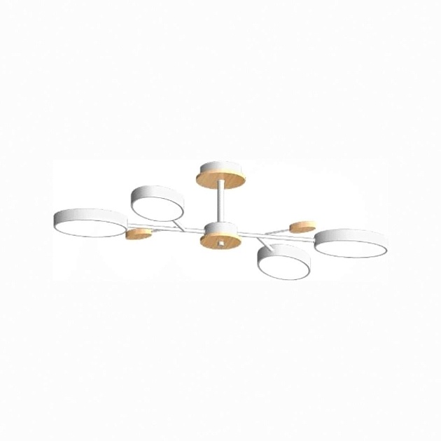 Потолочный cветильник LED4U L3219-830 WH изображение 1 Потолочный cветильник LED4U L3219-830 WH Фото № 1
