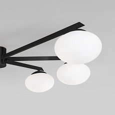 Потолочная люстра Eurosvet Opaline 70220/6 черный 2