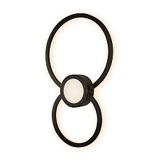 Настенно-потолочный светодиодный светильник iLedex Galaxy X046124 24W 3000K BK 1