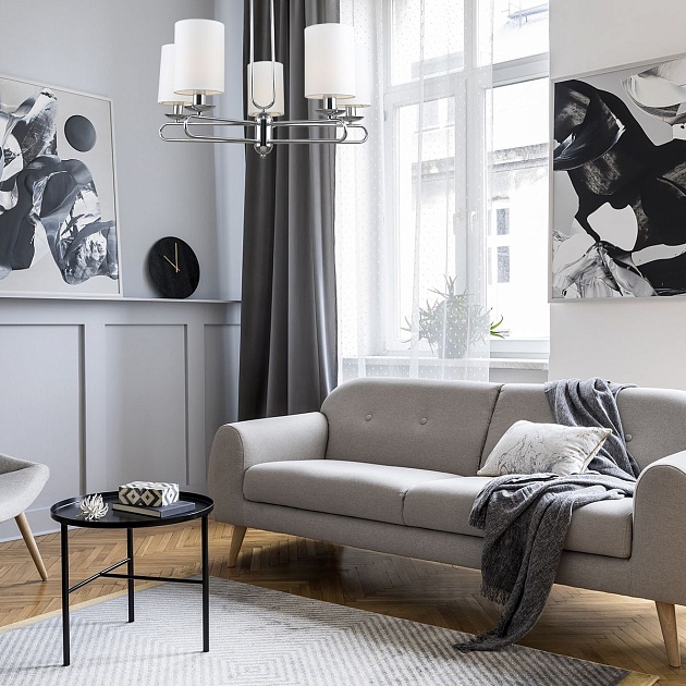 Подвесная люстра Escada Eclipse 10166/5PL Chrome изображение 8 Подвесная люстра Escada Eclipse 10166/5PL Chrome Фото № 8