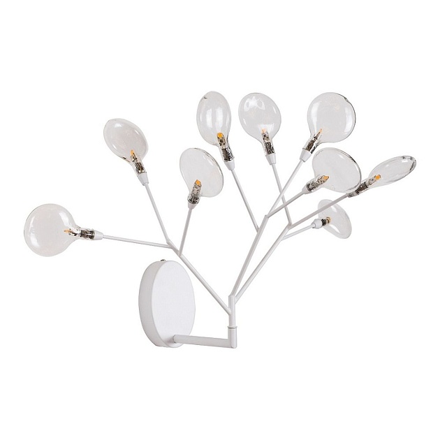 Бра Crystal Lux Evita AP9 White/Transparent изображение 3 Бра Crystal Lux Evita AP9 White/Transparent Фото № 3