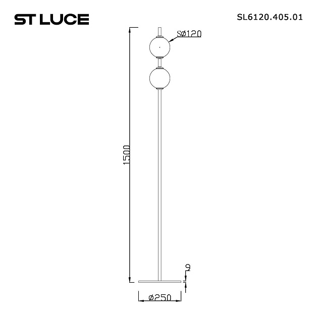 Торшер ST Luce Peek SL6120.405.01 Фото № 2