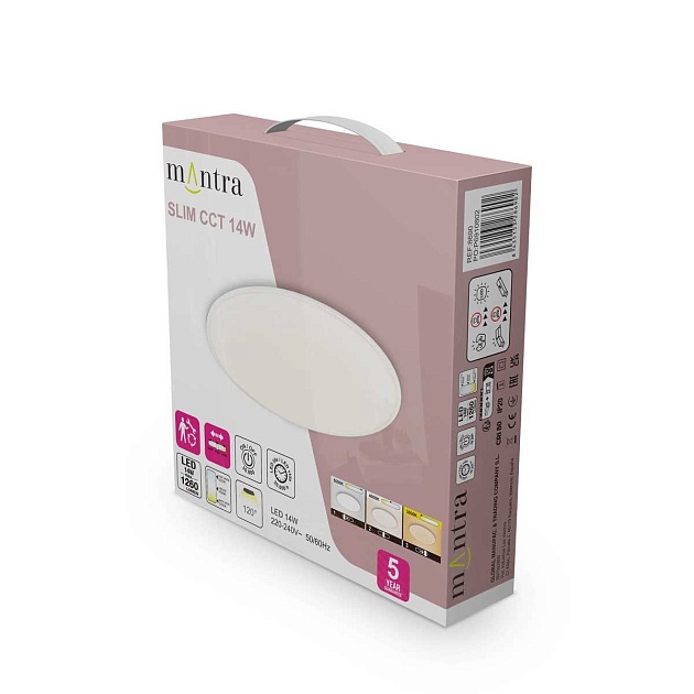 Потолочный светильник Mantra SLIM CCT 8690 изображение 12 Потолочный светильник Mantra SLIM CCT 8690 Фото № 12