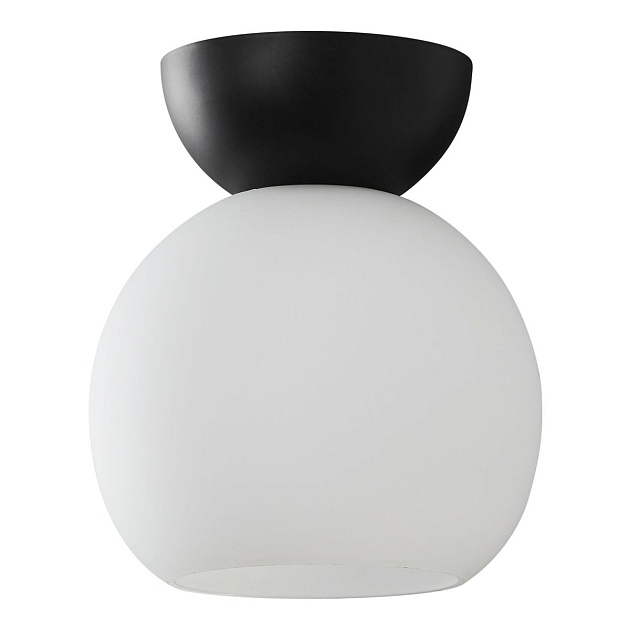 Потолочный светильник iLamp Mono C6079-1 BK+WH изображение 1 Потолочный светильник iLamp Mono C6079-1 BK+WH Фото № 1