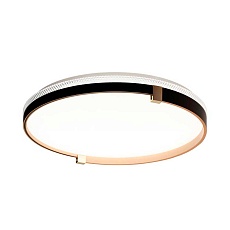 Настенно-потолочный светодиодный светильник Sonex Pale Olidi Black 7647/DL 4