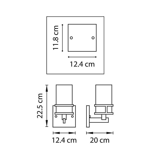 Бра Lightstar Cero 731617 изображение 3 Бра Lightstar Cero 731617 Фото № 3