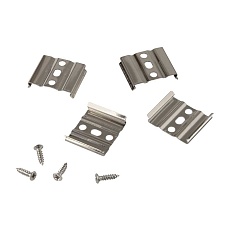 Скоба крепления с шурупом для профиля General GAL-6-24-С-IP20 10шт в уп.