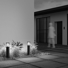 Уличный светодиодный светильник Maytoni Spir O439FL-L12GF3K 2