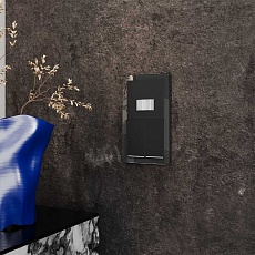 Рамка стеклянная Voltum S70 на 2 поста, (черный,стекло) VLS110208 1