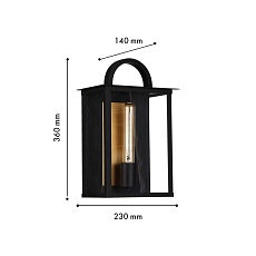 Уличный настенный светильник Favourite Lume 4299-1W 1