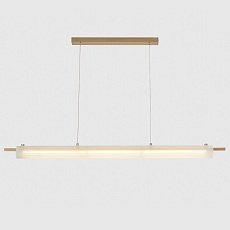 Подвесной светодиодный светильник Crystal Lux Tunnel SP40 Led Brass 3