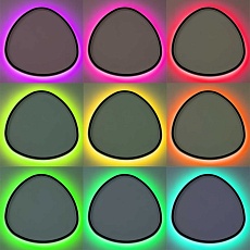 Потолочный светодиодный светильник Citilux Trio CL215B250E 3