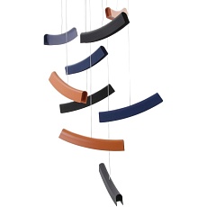 Подвесная светодиодная люстра Mizi'en Slim MZ31505-9-multi 2