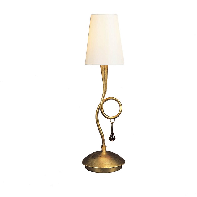 Настольная лампа Mantra Paola Painted Gold 3545 изображение 1 Настольная лампа Mantra Paola Painted Gold 3545 Фото № 1