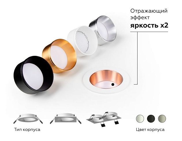 Корпус светильника Ambrella light DIY Spot C6513 изображение 2 Корпус светильника Ambrella light DIY Spot C6513 Фото № 2