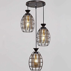 Потолочный светильник Reluce 03525-0.9-03 BK+GD