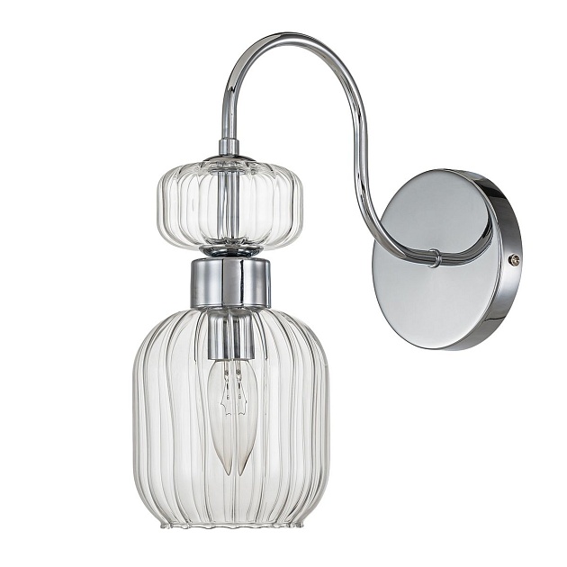 Бра Escada Gloss 1141/1A Chrome/Clear изображение 1 Бра Escada Gloss 1141/1A Chrome/Clear Фото № 1